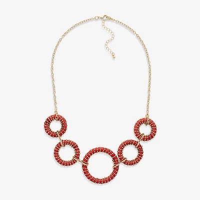 Bijoux Bar Womens 23 Inch Collar Necklace