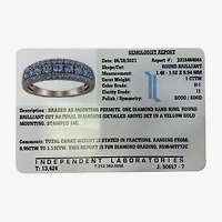 1 CT.T.W. Natural Diamond 14K Gold Anniversary Band