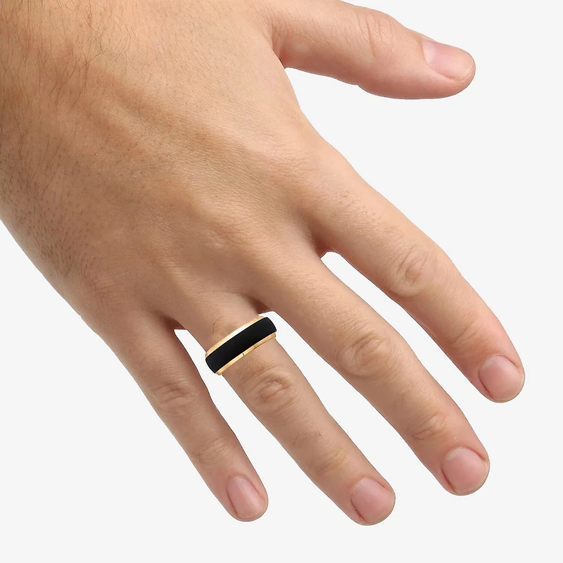 Mens 8MM Tungsten Wedding Band