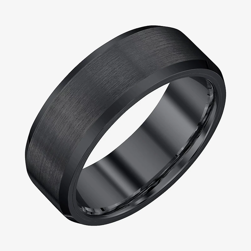 Mens 8MM Tungsten Wedding Band
