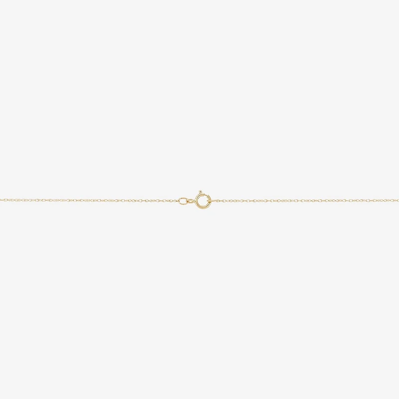 14K Gold Crucifix Pendant