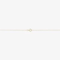 14K Gold Crucifix Pendant 