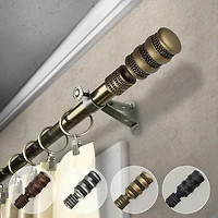 Rod Desyne Dollop 13/16" Adjustable Curtain