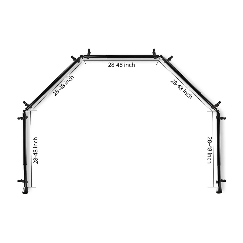 Rod Desyne Ornament 5-Sided Bay Window Rod