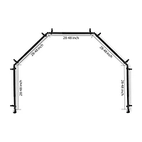 Rod Desyne Ornament 5-Sided Bay Window Rod