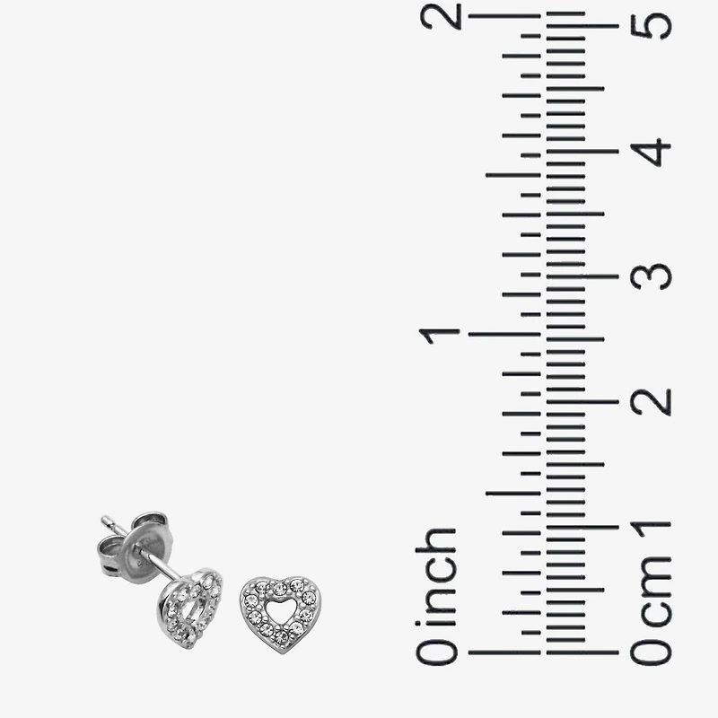 Girls White Cultured Freshwater Pearl Sterling Silver Heart 2-pc. Jewelry Set
