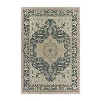 Covington Home Long Island Medallion Indoor Outdoor Rectangular Area Rug