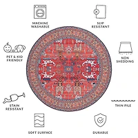 Safavieh Tucson Liam 6'X6' Indoor Round Area Rug