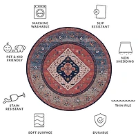 Safavieh Tucson Lucy Indoor Round Area Rug
