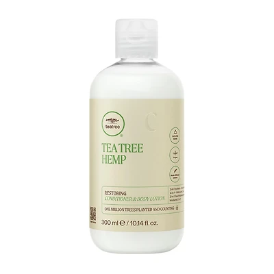 Paul Mitchell Tea Tree Hemp Restoring Conditioner & Body Lotion