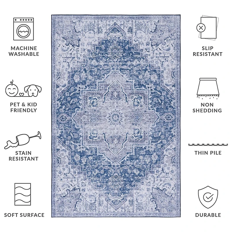 Safavieh Tucson Cole 36"X60" Indoor Rectangular Accent Rug