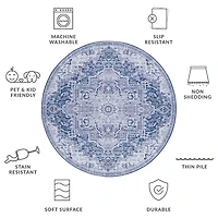 Safavieh Tucson Cole 6'X6' Indoor Round Area Rug