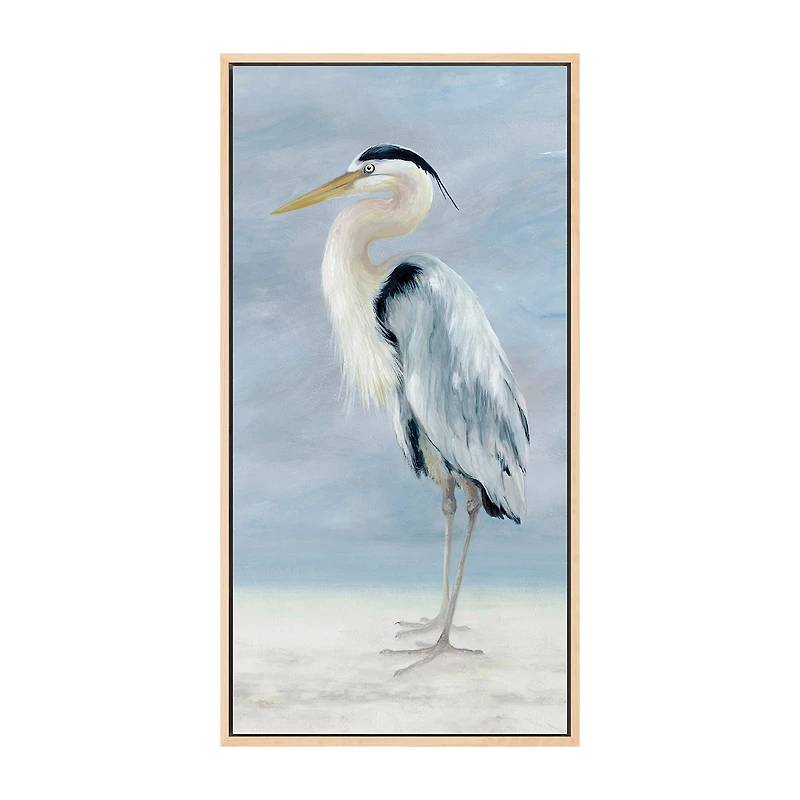 Streamline Art Coastal Calm Proud Framed Canvas Art