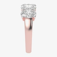 (G / Vs2-Si2) Womens 2 1/2 CT. T.W. Lab Grown White Diamond 14K Gold 5-Stone Anniversary Band