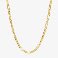 Womens 14K Gold Inch Link Chain Necklace