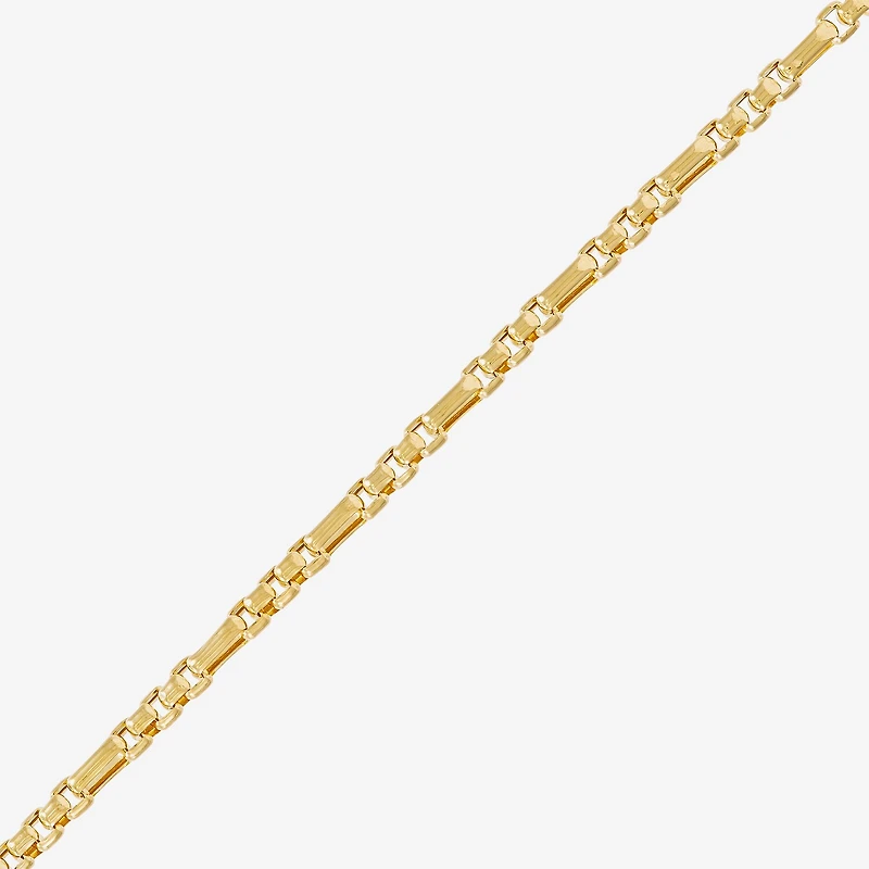 Womens 14K Gold Inch Link Chain Necklace