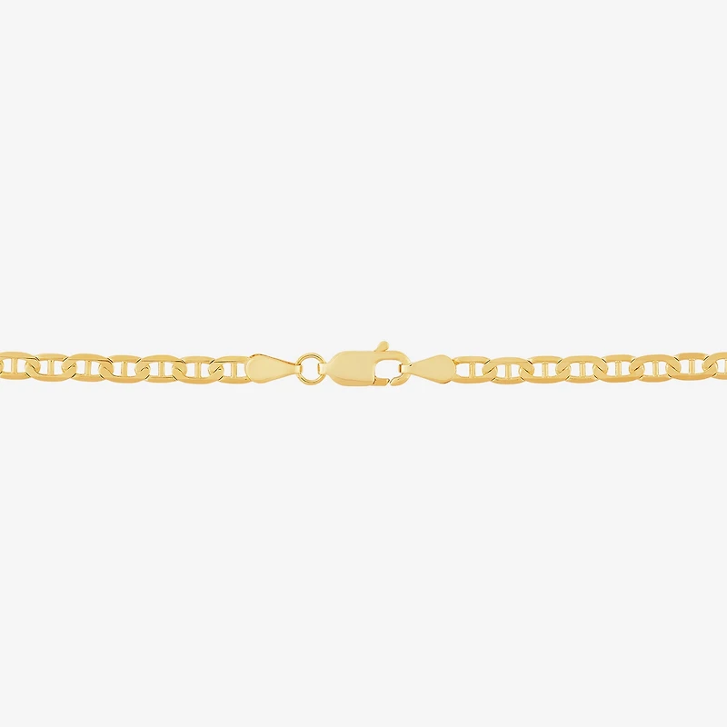 Unisex Adult 14K Gold 18 Inch Link Chain Necklace