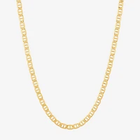 Unisex Adult 14K Gold 18 Inch Link Chain Necklace