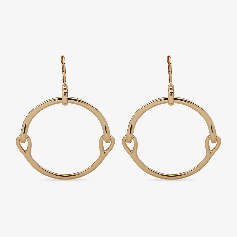 Worthington Gold Tone Womens Drop Earrings