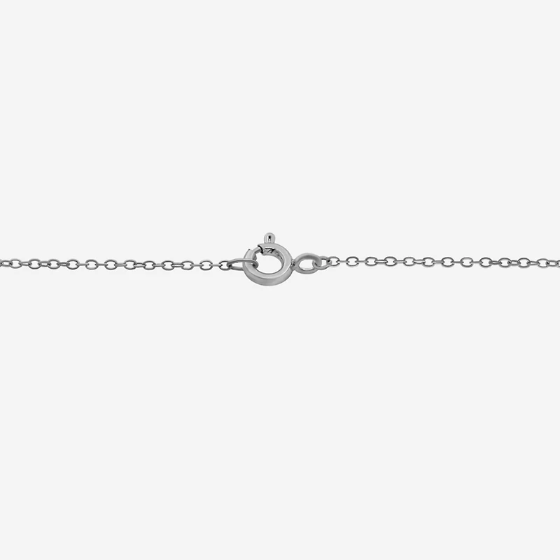 Womens Diamond Accent Gemstone 10K Gold 18 Inch Pendant Necklace
