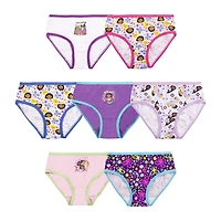 Encanto Little & Big Kid Girls 7 Pack Brief Panty Gup5850