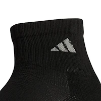 adidas Mens 6 Pair Quarter Ankle Socks