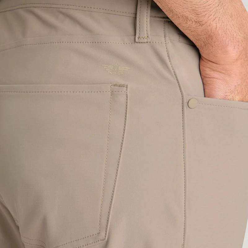 Dockers Go Airweave 5 Pocket Mens Straight Fit Flat Front Pant
