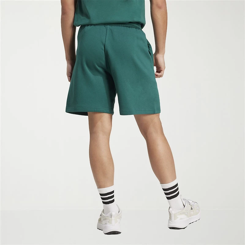 adidas Fleece Mens 7" Mid Rise Workout Shorts