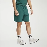 adidas Fleece Mens 7" Mid Rise Workout Shorts