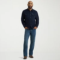 Wrangler Corduroy Mens Long Sleeve Regular Fit Button-Down Shirt