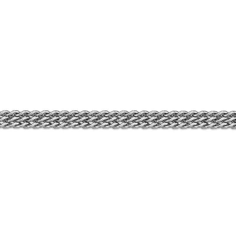 Mens Stainless Steel Multi-Row Chain Bracelet