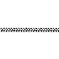 Mens Stainless Steel Multi-Row Chain Bracelet