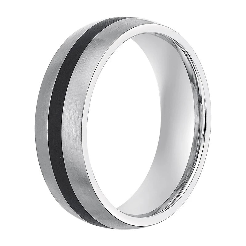 Mens Two-Tone Stainless Steel Band