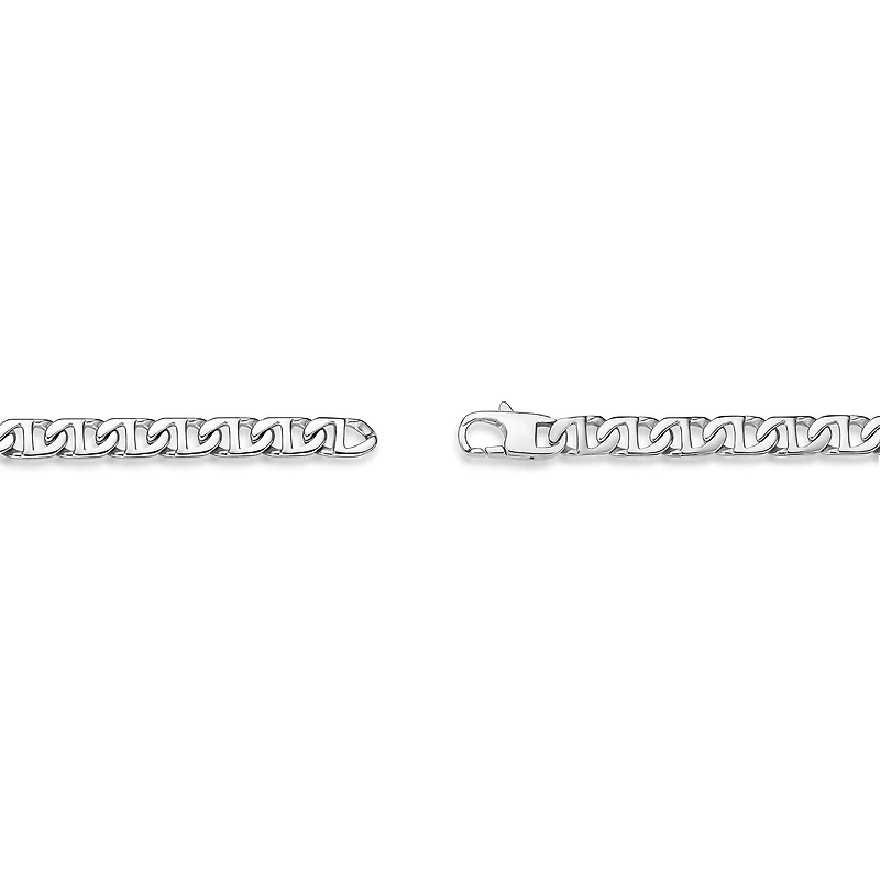 Mens Stainless Steel 10mm Marine Link Chain