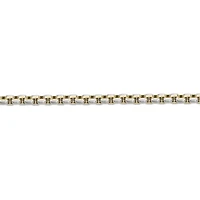 Mens Stainless Steel Inch Box Chain Necklace