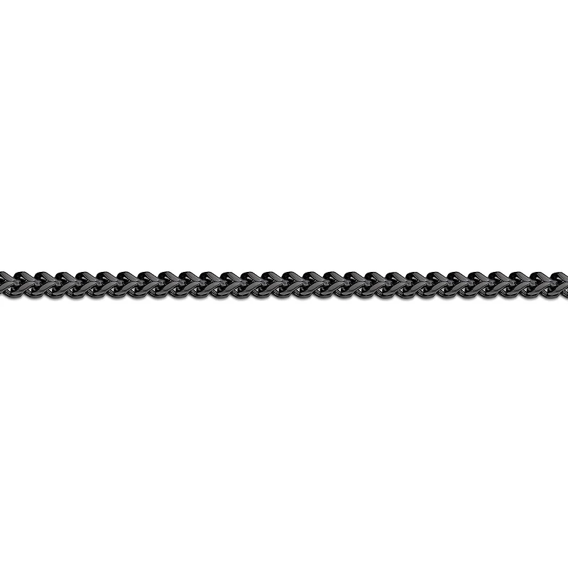 Stainless Steel Solid Wheat Chain Necklace