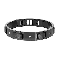 Stainless Steel 9 Inch Solid Link Bracelet