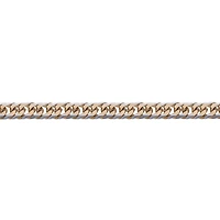 Mens Stainless Steel Inch Curb Chain Necklace