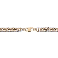 Mens Stainless Steel Inch Curb Chain Necklace