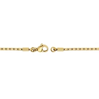 Mens Stainless Steel 24 Inch Snake Chain Necklace