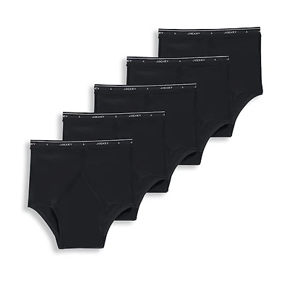 Jockey Cotton Bonus Pack Mens 5 Briefs 9865