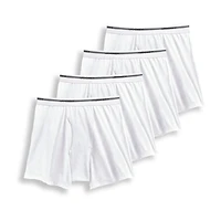 Jockey Cotton Bonus Pack Mens 4 Pack Boxer Briefs 9877