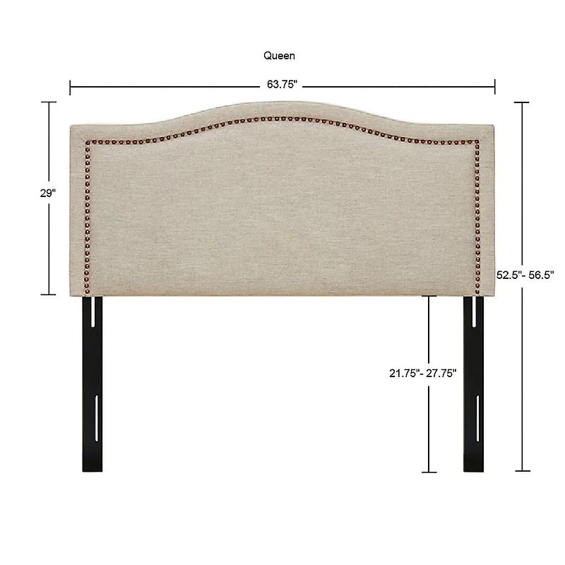 Madison Park Augusta Upholstery Headboard