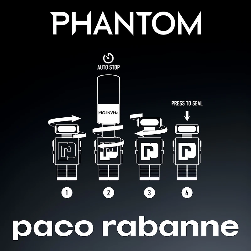Rabanne Phantom Eau De Toilette Refill Bottle Cologne