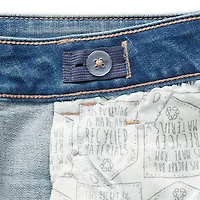 Thereabouts Little & Big Kid Girls Adaptive Adjustable Waist Stretch Fabric Straight Leg Jean