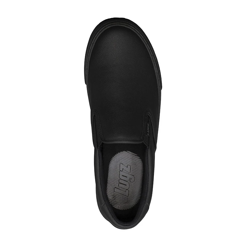 Lugz Clipper Slip Resistant Mens Round Closed Toe Work Shoes