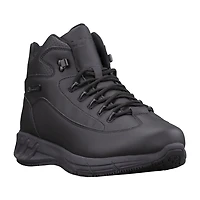 Lugz Rapid Slip Resistant Mens Round Closed Toe Work Shoes