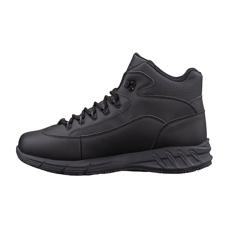 Lugz Rapid Slip Resistant Mens Round Closed Toe Work Shoes