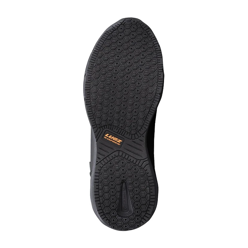Lugz Rapid Slip Resistant Mens Round Closed Toe Work Shoes