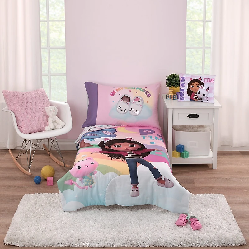 Dreamworks Gabby's Dollhouse Rectangular Throw Pillow